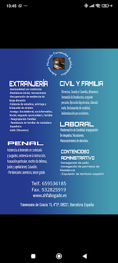 AHF & Abogados en Barcelona -España