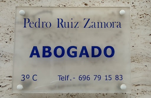 PEDRO RUIZ ZAMORA ABOGADO